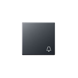 A590BFKANM touche simple avec simbolo sonnette anthracite mat - Jung