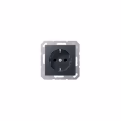JUNG A 1520 BF ANM Caractéristiques : - Type de douille : Type F (Schuko) - Quantité de douilles : 1 - Couleur : Noir - Actue ...