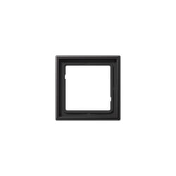 Jung - cadre 1 compartiment série ls dark, 1 pièce, al 2981 d