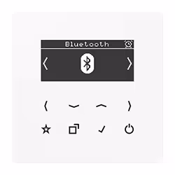 JUNG DAB LS BT SW SMART RADIO DAB+ ET BLUETOOTH BLANC ALPIN DAB LS BT