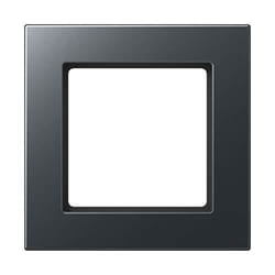 Cadre - JUNG - A550 Simple - Anthracite mat - Thermoplastique - Intérieur