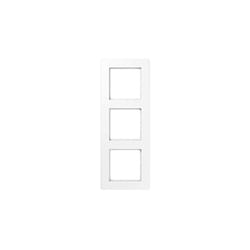 Cadre aflow triple blanc alpin thermoplastique Jung AF583BFWW