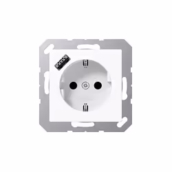 Combinaison de prise et chargeur USB : utilisation parallèle dans un seul appareil Technologie Quick Charge : recharge des ap ...