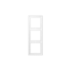Triple cadre ls blanc mat (référence : Jung LS983WWM)