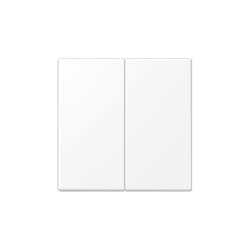 Jung - double touche ls blanc mat (référence : LS995WWM)
