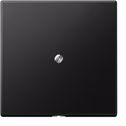 sortie de cable - avec serre cable - ls - noir - jung ls990aswm