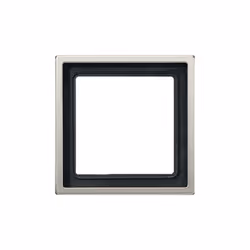 JUNG AL 2983. Couleur: Noir, Matériel: Aluminium. Largeur: 8,1 cm, Hauteur: 22,3 cm Caractéristiques : - Couleur : Noir - Mat ...
