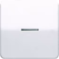 Jung simple Cache Interrupteur avec témoin lumineux Bouton-poussoir avec témoins lumineux blanc crème CD590KO5 1 pc(s)
