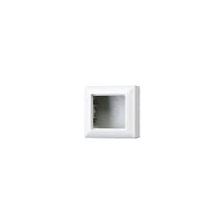 Simple Cadre Boîtier montage apparent (en saillie) blanc-alpin AS581AWW 1 pc(s) Q265072 - Jung