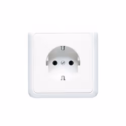 Caractéristiques : - Type de douille : Type F (Schuko) - Quantité de douilles : 1 - Couleur : Blanc - Actuel : 16 A - Tension ...