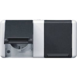 X2 Cadre saillie Prise de courant gris 8220W 1 pc(s) - Jung