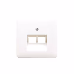 JUNG CD 569-2 UA WW. Couleur: Blanc, Matériel: Thermoplastique, Type de douille: RJ-45 Caractéristiques : - Couleur : Blanc - ...