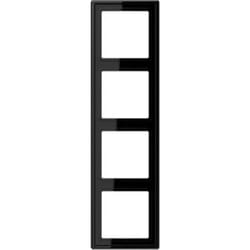 X4 Cadre Cache noir LS984SW 1 pc(s) - Jung