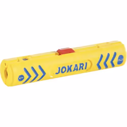 Jokari 30600 Secura Coaxi No.1 Dénudeur de câble adapté pour câbles coaxiaux Câbles ronds en PVC 4.8 à 7.5 mm RG58 RG