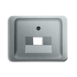 Busch-Jaeger 1710-0-3348 Plaque de commutation et obturateur Titane