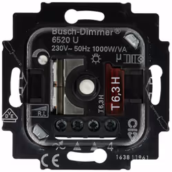 Le mécanisme pour variateur est équipé d´un bouton rotatif, d´un codeur incrémentable, d´un arrêt en douceur, d´une coupure d ...