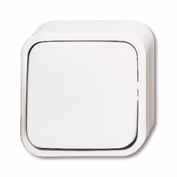Busch-Jaeger 1042-0-0621, Boutons, Blanc, CE, 63 mm, 31 mm, 1 pièce(s)