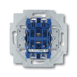 Busch-Jaeger 2020 US-205-101 commutateur électrique 2P Bleu, Métallique