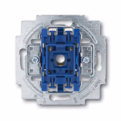 Busch-Jaeger 2020 US-206, 1P, Bleu, Métallique, 250 V, 10 A, 71 mm, 25 mm