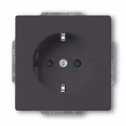 Busch-Jaeger 2013-0-5265, CEE 7/3, 2P+E, Noir, 250 V, 16 A, 71 mm