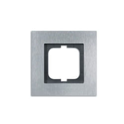 Busch-Jaeger 1721-860 Plaque de commutation et obturateur Argent