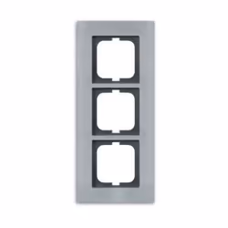 Busch-Jaeger 1723-860, Acier inoxydable, Sans vis, Busch-Jaeger, Brillant, Carat, 1 pièce(s)
