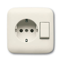 Busch-Jaeger 4310/6 EUJ-212-500 prise de courant CEE 7/3 Beige