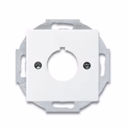 Busch-Jaeger 2533-84, Blanc, Métal, Plastique, conventionnel, Busch-Jaeger, Brillant, SAT + TV + Radio