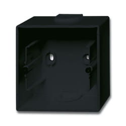 Busch-Jaeger 1701-81 Plaque de commutation et obturateur Noir