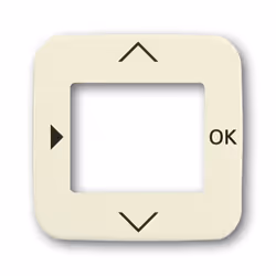Busch-Jaeger 6430-0-0285, Crème, Blanc, Plastique, Busch-Jaeger, 54 mm, 54 mm, 1 pièce(s)