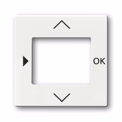 Busch-Jaeger 6430-0-0306, Blanc, Plastique, Busch-Jaeger, 63 mm, 63 mm, 1 pièce(s)