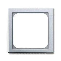 Busch-Jaeger 1710-0-3677 Plaque de commutation et obturateur Aluminium