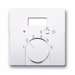 Busch-Jaeger 1795 TA-84, Blanc, Busch-Jaeger 1095 UTA, 1096 UTA, 63 mm, 63 mm