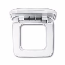 Busch-Jaeger 2518-214, Blanc, conventionnel, Busch-Jaeger, RJ-45, 82 mm, 82 mm