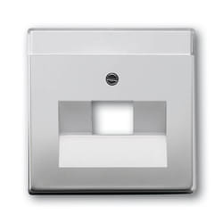 Busch-Jaeger 1710-0-3763 Plaque de commutation et obturateur Acier inoxydable