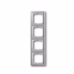 Busch-Jaeger 1724-866K, Acier inoxydable, Acier inoxydable, Sans vis, Busch-Jaeger, Brillant, 1 pièce(s)