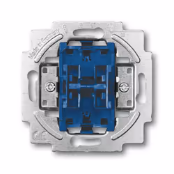 Busch-Jaeger 2000/6/6 US-101, Bleu, Métallique