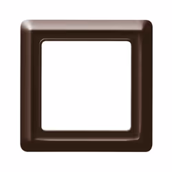 Busch-Jaeger 1730-0-0275, Marron, Sans vis, Toutes marques, 91 mm, 91 mm, 1,4 cm