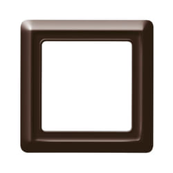 Busch-Jaeger 1730-0-0275 Plaque de commutation et obturateur Marron