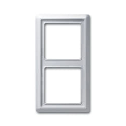 Busch-Jaeger 1730-0-0278 Plaque de commutation et obturateur Aluminium