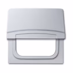 Busch-Jaeger 1710-0-3785, Aluminium, Sans vis, Toutes marques, 70 mm, 70 mm, 55 x 55 mm