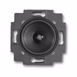 Busch-Jaeger 8200-0-0042, 1-voie, 1.0 canaux, 2 W, 200 - 20000 Hz, 4 Ohm, Noir