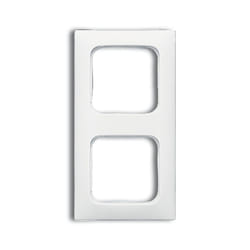 Busch-Jaeger 1725-0-1495 Plaque de commutation et obturateur Blanc