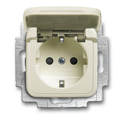 Busch-Jaeger 20 EUKB-212 prise de courant CEE 7/3 Beige