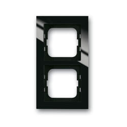 Busch-Jaeger 1754-0-4410 Plaque de commutation et obturateur Noir