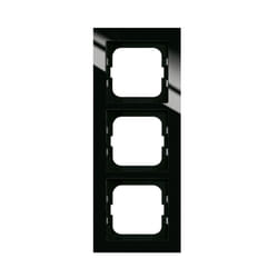 Busch-Jaeger 1723-281 Plaque de commutation et obturateur Noir