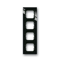 Busch-Jaeger 1754-0-4412 Plaque de commutation et obturateur Noir