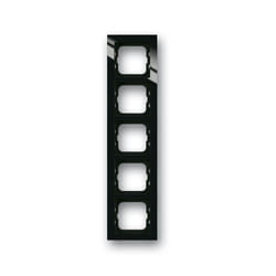 Busch-Jaeger 1754-0-4413 Plaque de commutation et obturateur Noir