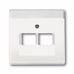 Busch-Jaeger 1710-0-3888, Blanc, conventionnel, Toutes marques, 63 mm, 63 mm, 1 pièce(s)