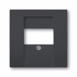 Busch-Jaeger 1710-0-3903, Noir, conventionnel, Toutes marques, 63 mm, 63 mm, 1 pièce(s)